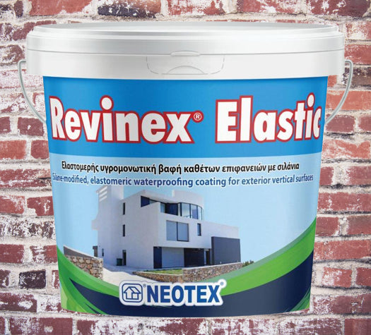 Elastomeric Waterproofing Paint for Exterior Walls | Revinex Elastic