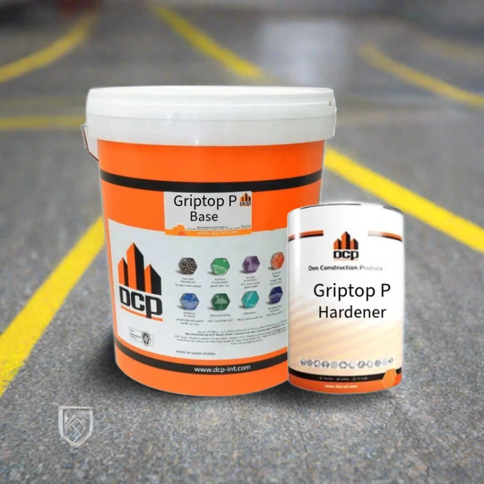 Polyurethane Garage Floor Coating - Light and Dark Grey - Griptop P