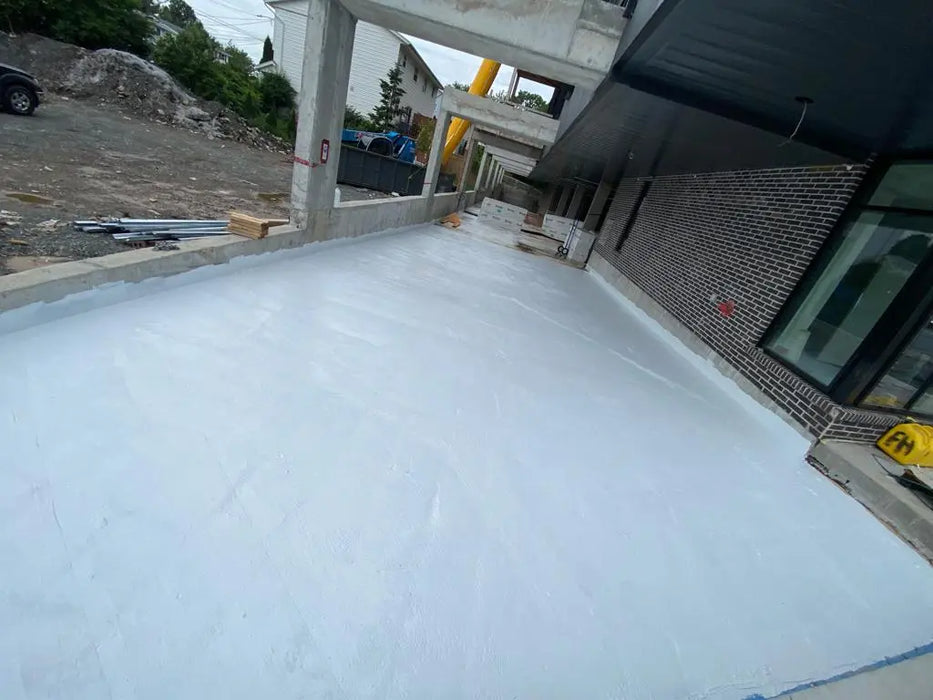 Podium Waterproofing with Neoproof Polyurea R