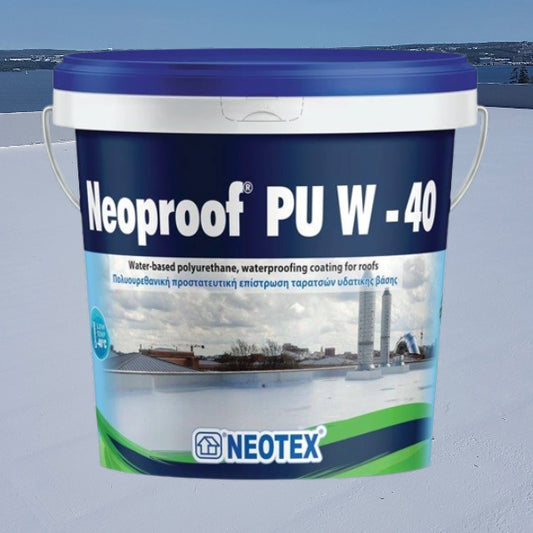Elastomeric Polyurethane Roof Coating | Neoproof PU W -40 